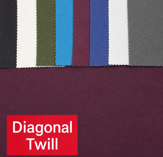 Polyester Knitted Diagonal Twill